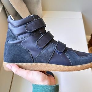 Maison Margiela Men’s Velcro High Top Sneakers Size EU 44/US 11
